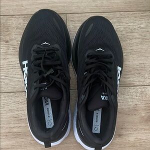 Hoka Men's Athletic Shoes - Black and White